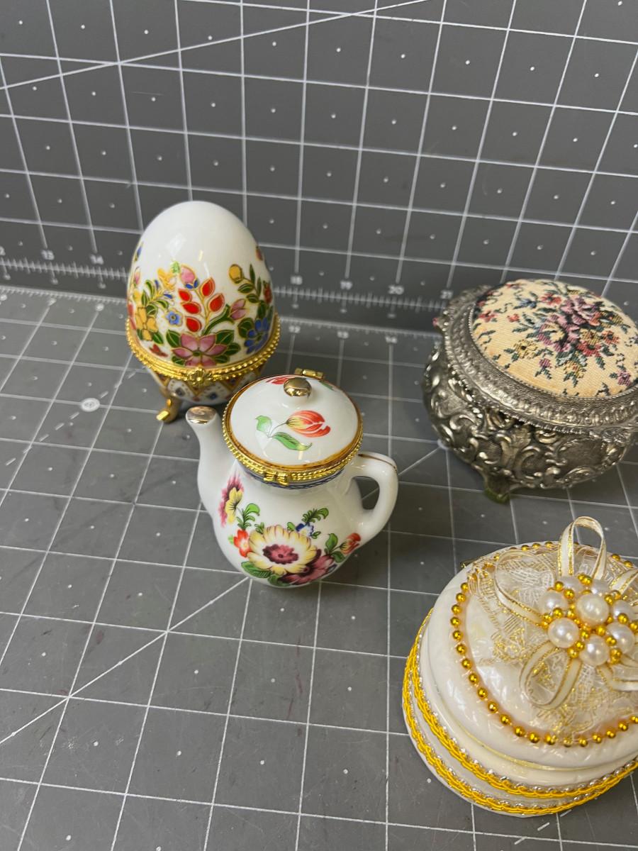 Decorative Boxes with hinges