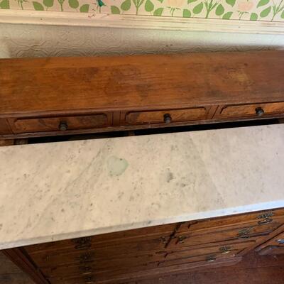 Antique Chest with Marble Top