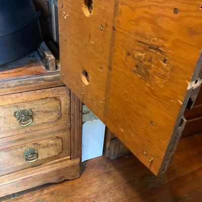 Antique Chest with Marble Top