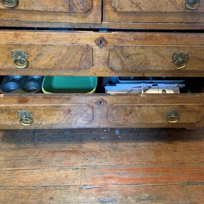 Antique Chest with Marble Top