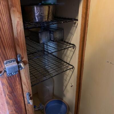 Antique Ice Box/Cabinet