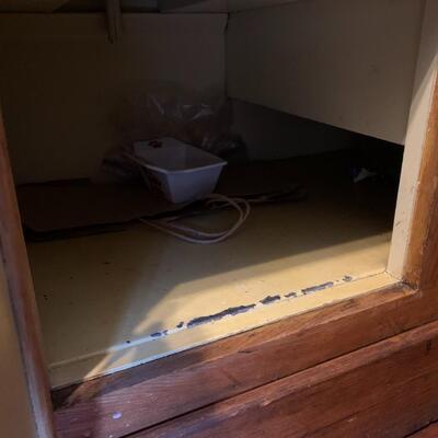 Antique Ice Box/Cabinet