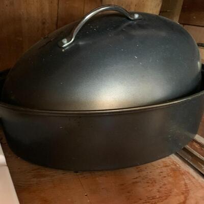 Chantal Roaster, Baking Dish, Mandoline and Deep Fryer