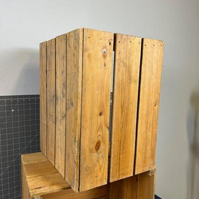 Wood Crates (2) 