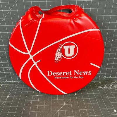 University of Utah Cushion by Desert News 