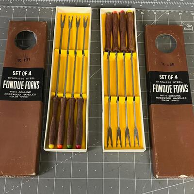 2 sets of Fondue Forks 