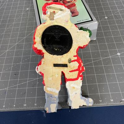Musical Santa with Battery Corrosion 