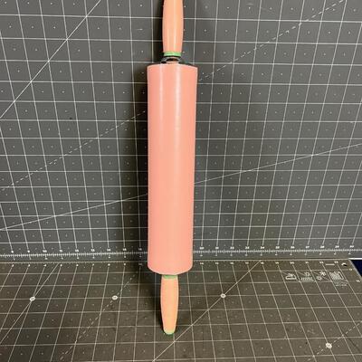 Pink Plastic Rolling Pin 