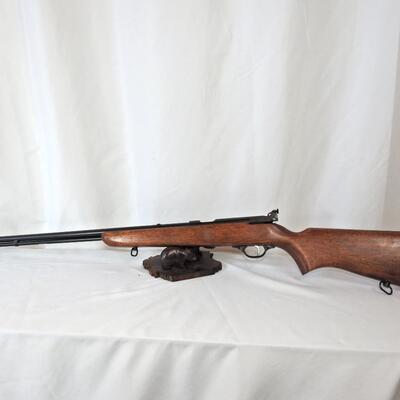 Marlin 22 caliber rifle.