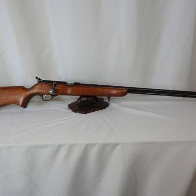 Marlin 22 caliber rifle.