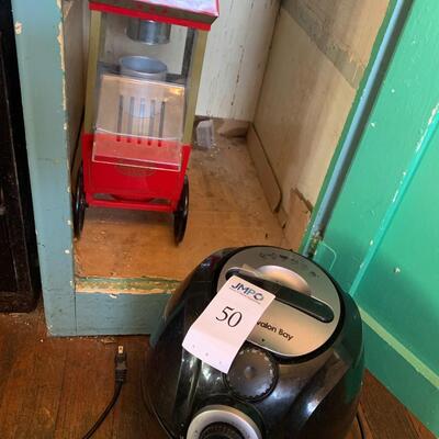 Air Fryer and Popcorn Maker