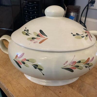 Glassware, Dishes, Pressed Glass, Soup Tureen