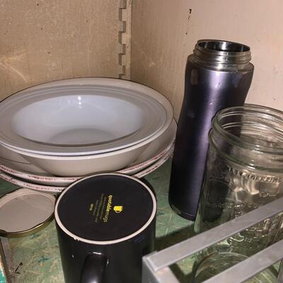 Glassware, Dishes, Pressed Glass, Soup Tureen