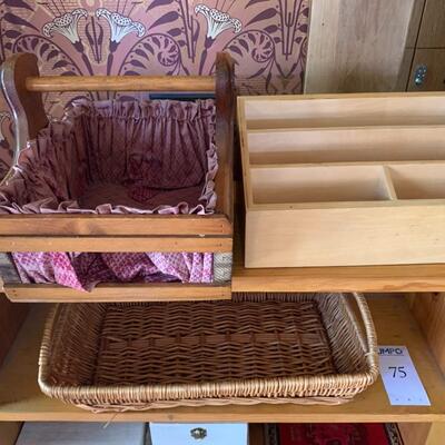 3 Shelf Bookcase and Organizing Tools
