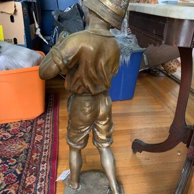 Bronze Statue of Boy