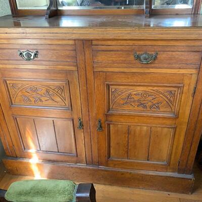 Eastlake Sideboard with Miror
