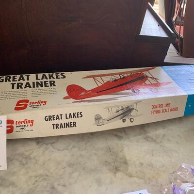 Scale Model Vintage Plane Kit