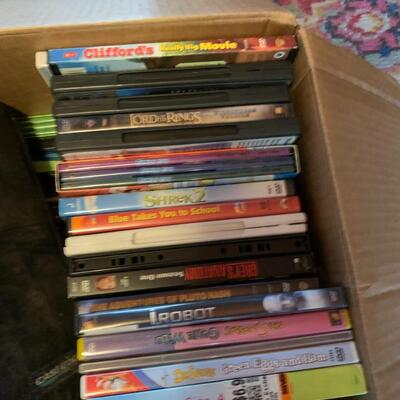 CDs and DVDs