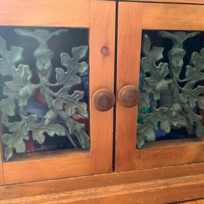 Rustic Hall Cabinet