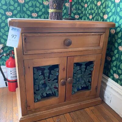Rustic Hall Cabinet