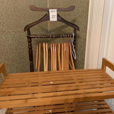 Valet Stand and shoe racks