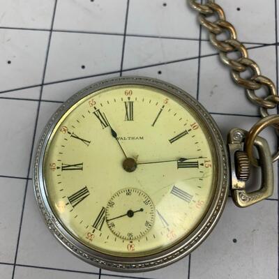 #8 Vintage Waltham Pocket Watch