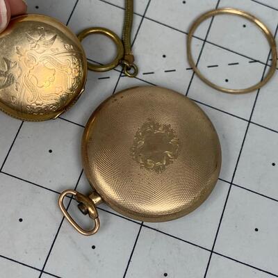 #104 Vintage Gibralatar Lever Set Pocket Watch & Case Plymouth Perfect Warranted