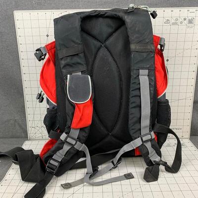 #216 Red/Black Jansport Backpack
