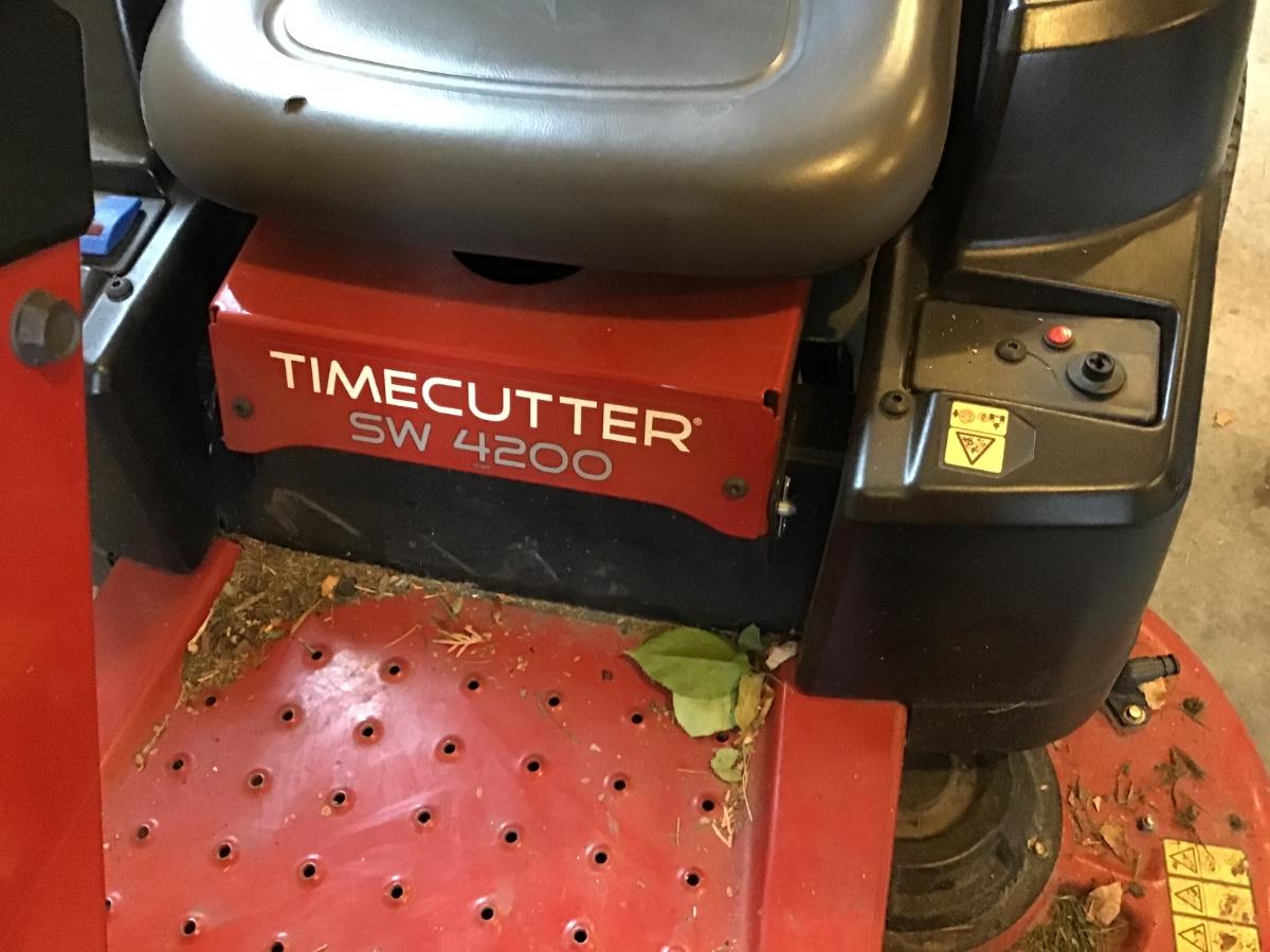 Timecutter best sale sw 4200