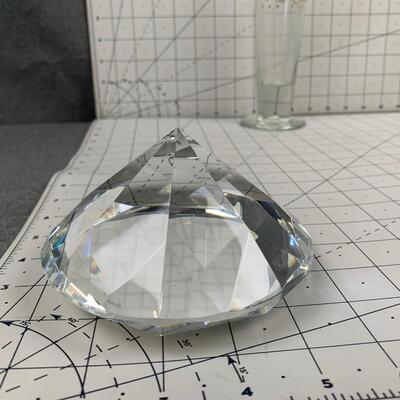 #230 Large Crystal & Vega Glass