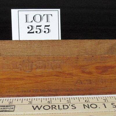 Old Wood Cheese Box, Mel-O-Bit American Cheese