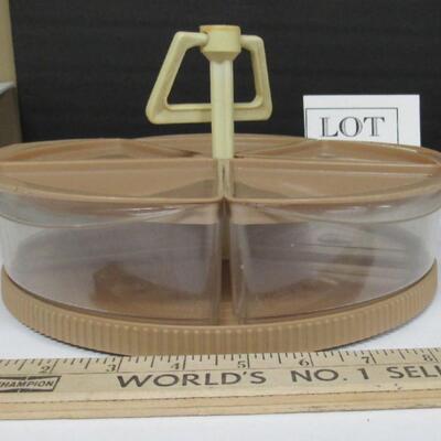 Plastic Lazy Susan Storage Set