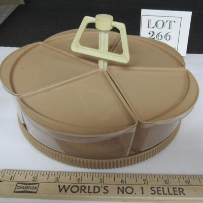 Plastic Lazy Susan Storage Set