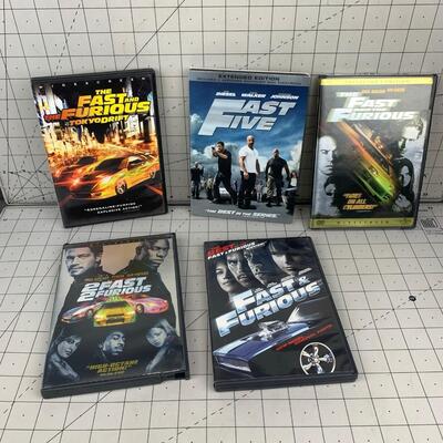 #275 Fast & Furious DVDs