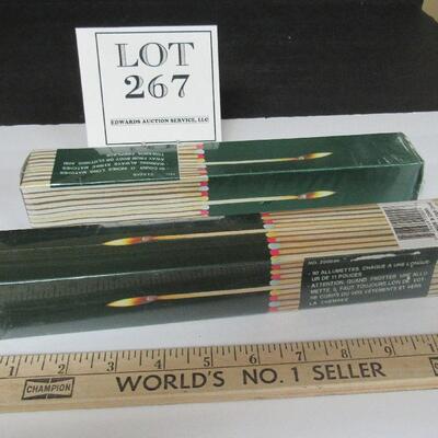 2 Sealed Boxes Fireplace Matches