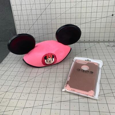 #283 Minnie Mouse Ears & Phone Case