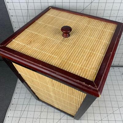 #289 Basket Box With Lid