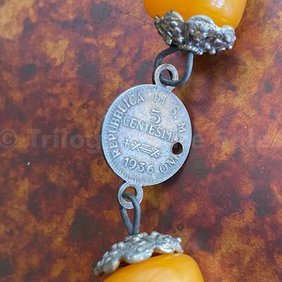 San Marino Centesimi Necklace