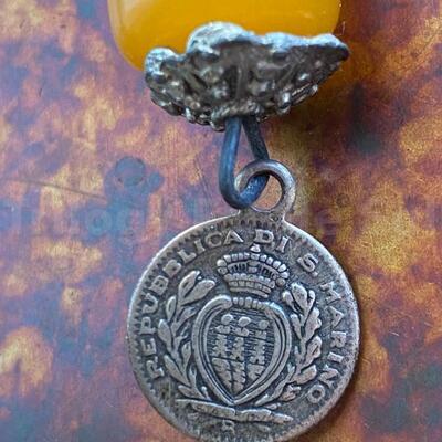 San Marino Centesimi Necklace