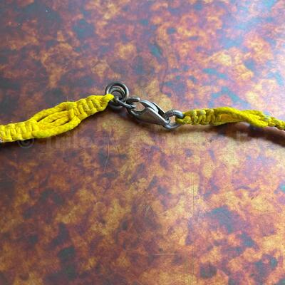 Yellow Bead Necklace