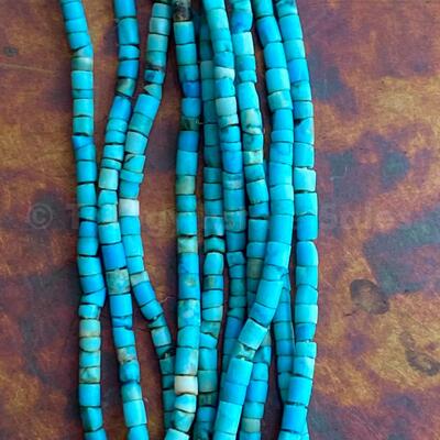 Mutli-Strand Turquoise Beaded Necklace