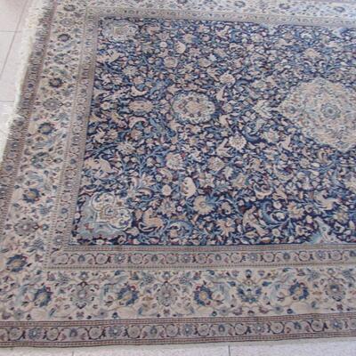 Persian Carpet: Isfahan Wool and Silk