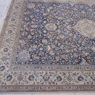 Persian Carpet: Isfahan Wool and Silk