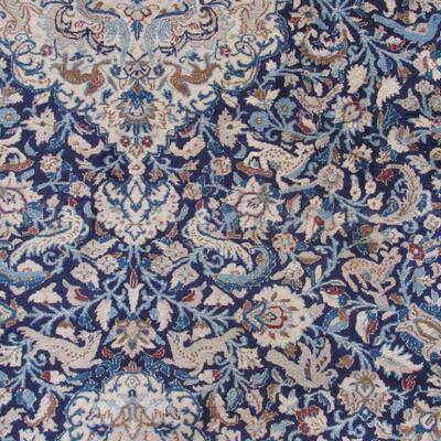Persian Carpet: Isfahan Wool and Silk