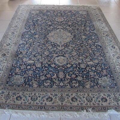 Persian Carpet: Isfahan Wool and Silk