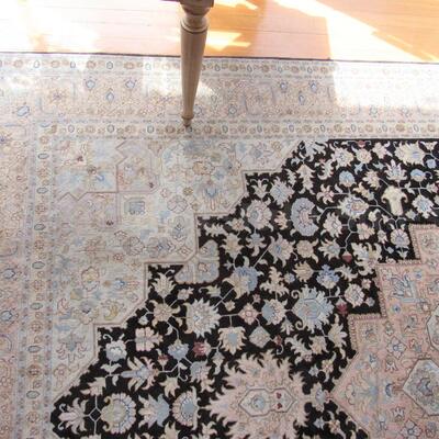 Persian Carpet: Heriz Wool and Silk