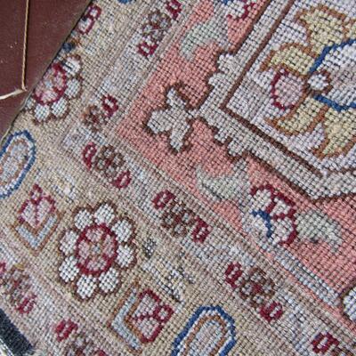 Persian Carpet: Heriz Wool and Silk