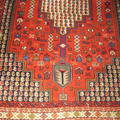 Persian Tribal Wool on Wool Carpet