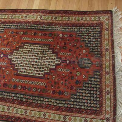 Persian Tribal Wool on Wool Carpet