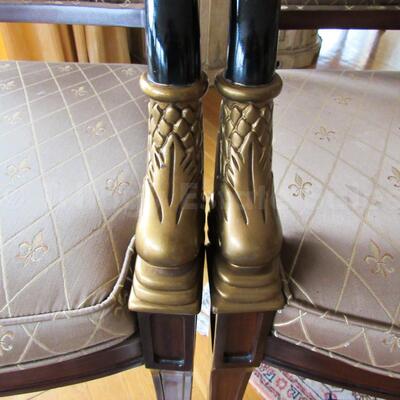 Pair Century Furniture French Empire chars